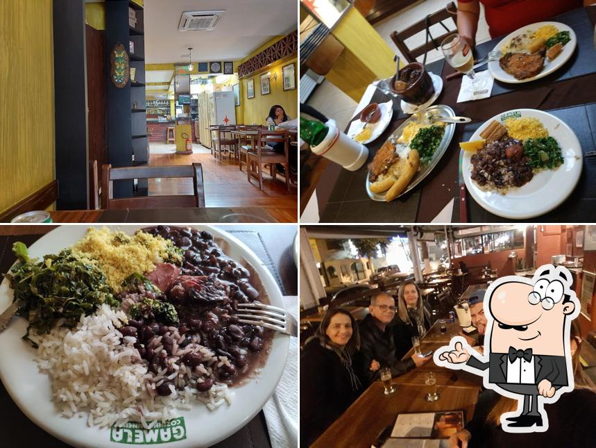 O interior do Gamela