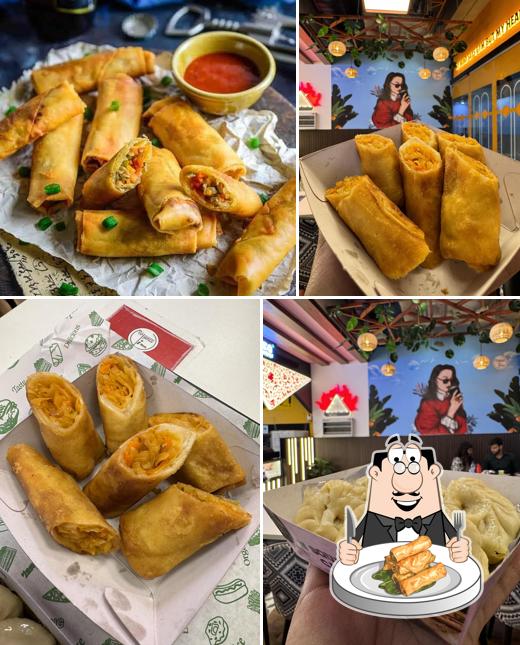 Spring rolls at N Square Cafe