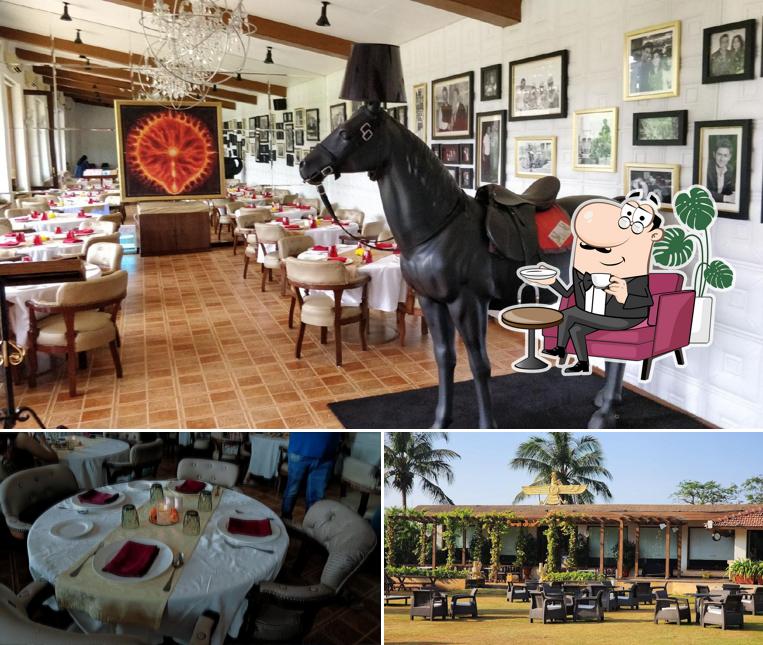 The interior of Parsi Dhaba