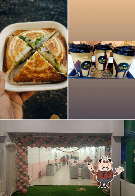 Food at Pazz The Cafe