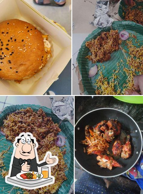 Food at Pista House, Muthangi