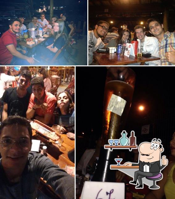 O interior do Bar e Choperia do Nê II