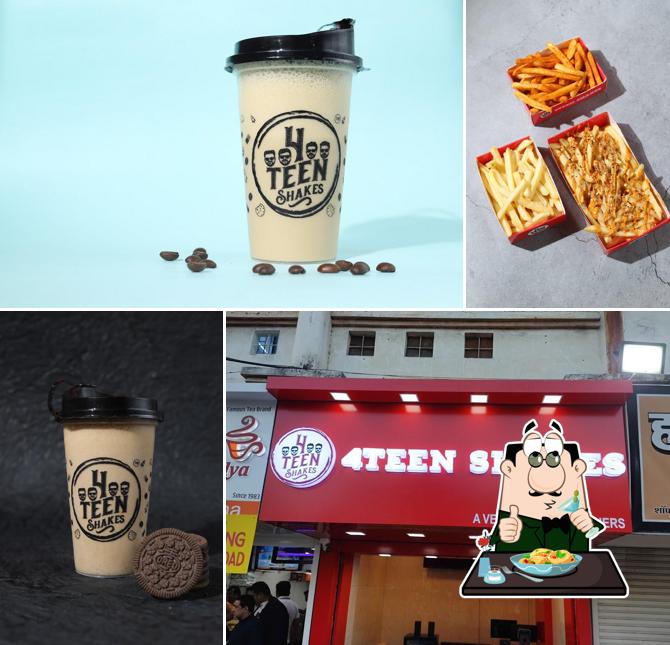 Food at 4Teen Shakes