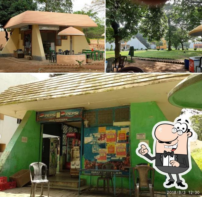Check out how A T Rao Canteen looks inside
