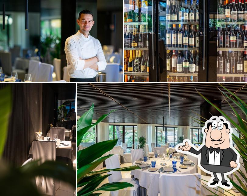 Gli interni di The Taste & Al Bancut Restaurant