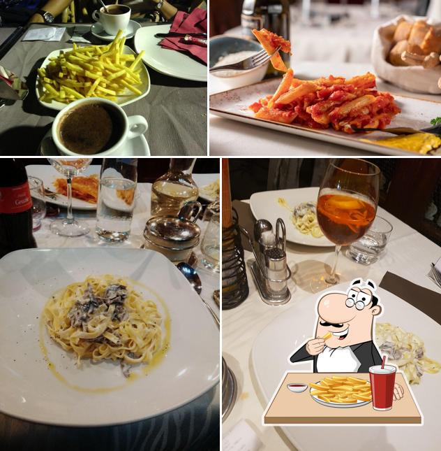 A Bar Ristorante Autorimessa puoi provare Un piatto di patatine