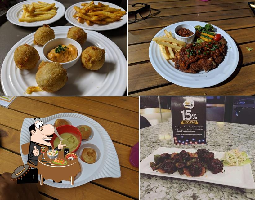 Food at Bellyfull restrocafe