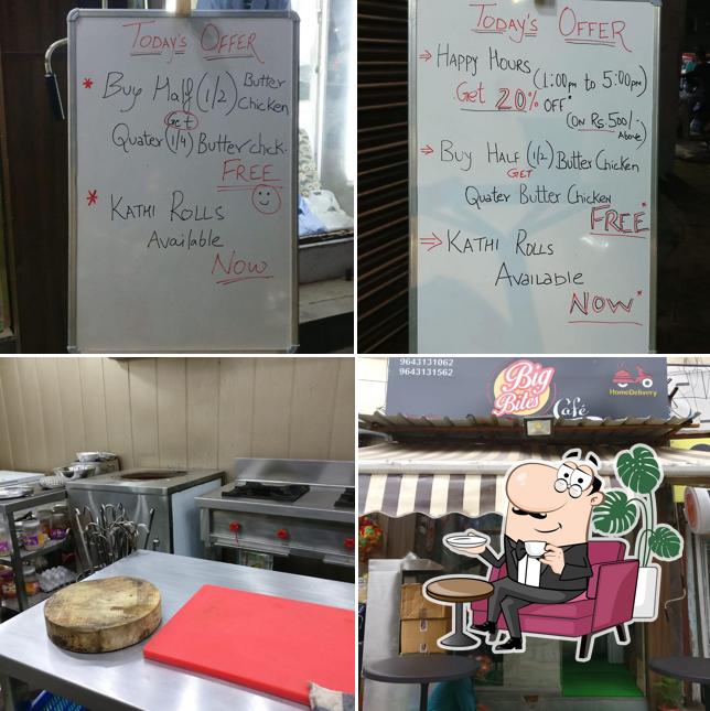 Check out how Big Bites Cafe looks inside