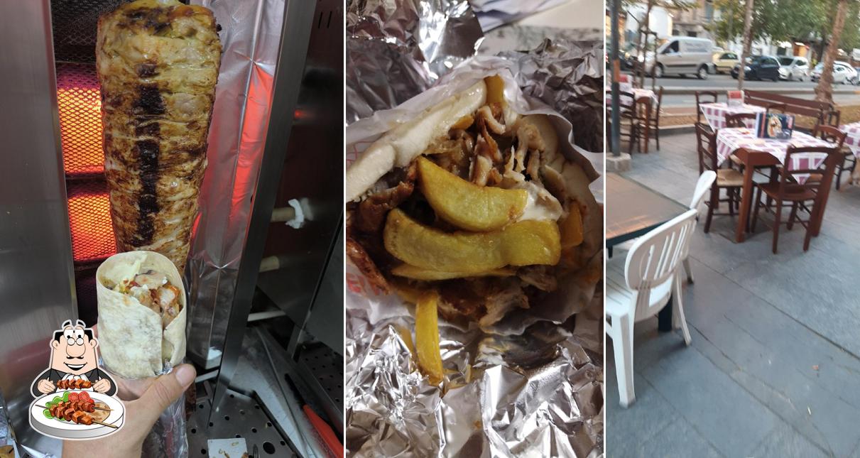 Panino con maiale stirato al Big Mama Kebab