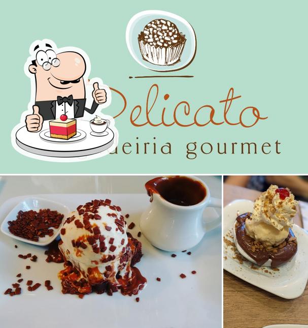 Peça uma das sobremesas