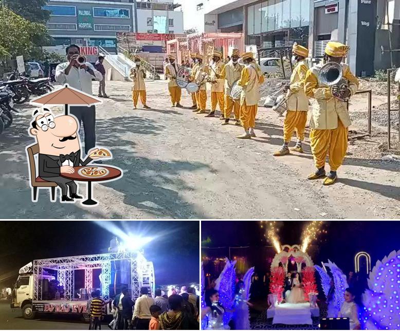 The image of Goura Events’s exterior and food