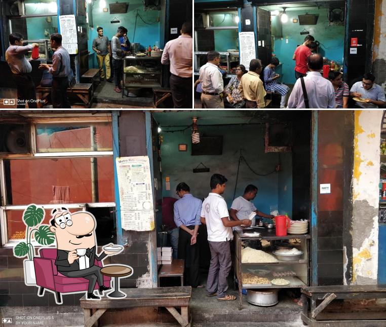 The interior of Metro Roll Centre