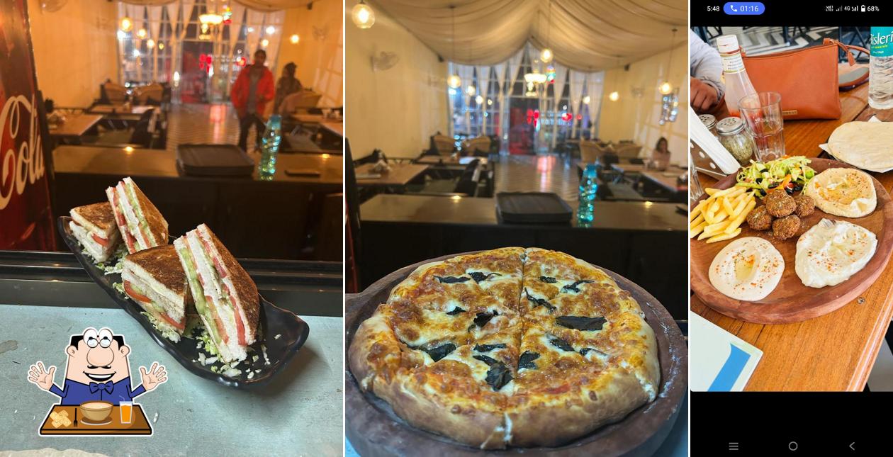 Food at Pals Pizzeria