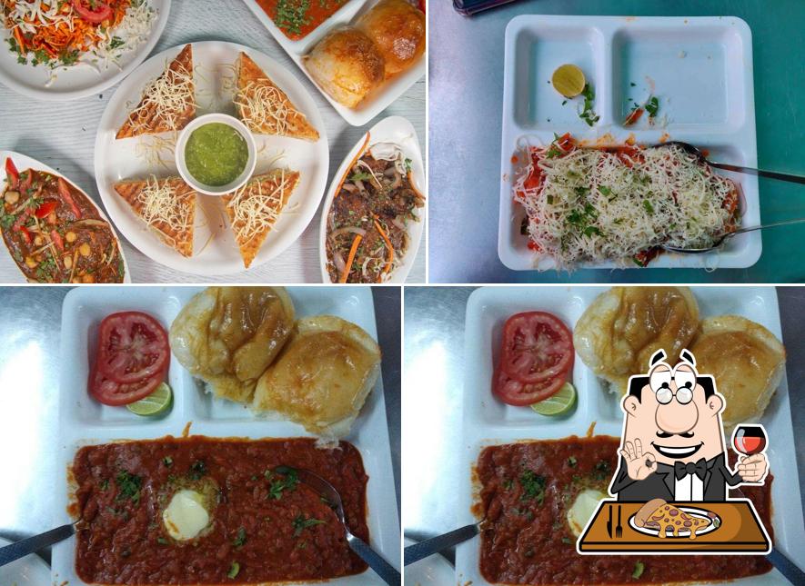 Pick various types of pizza