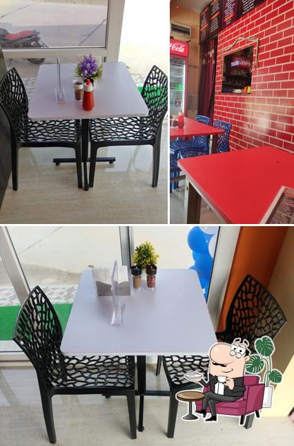 The interior of The Pizza World