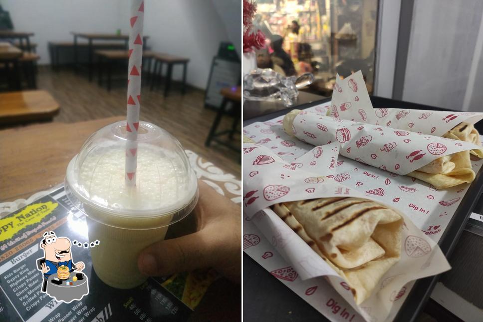 Meals at The crispy nation