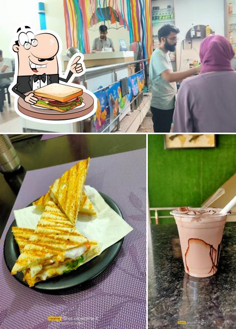 Grilled cheese sandwich at The Umbrella Restaurant