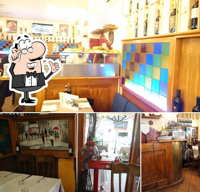 Gli interni di Il Portico - Bologna