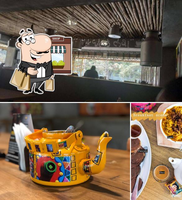 Enjoy the view outside Chai Galli