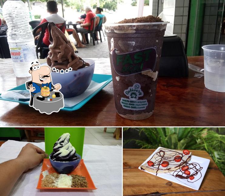 Platos en Fast Açaí e Sorvete