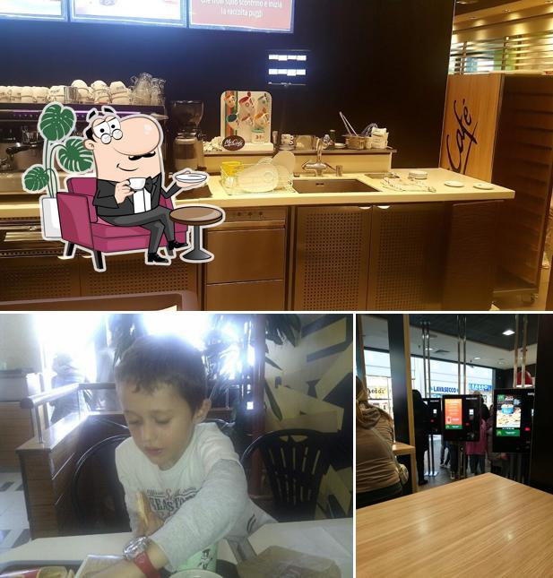 Dai un'occhiata agli interni di McDonald's Curno via E. Fermi
