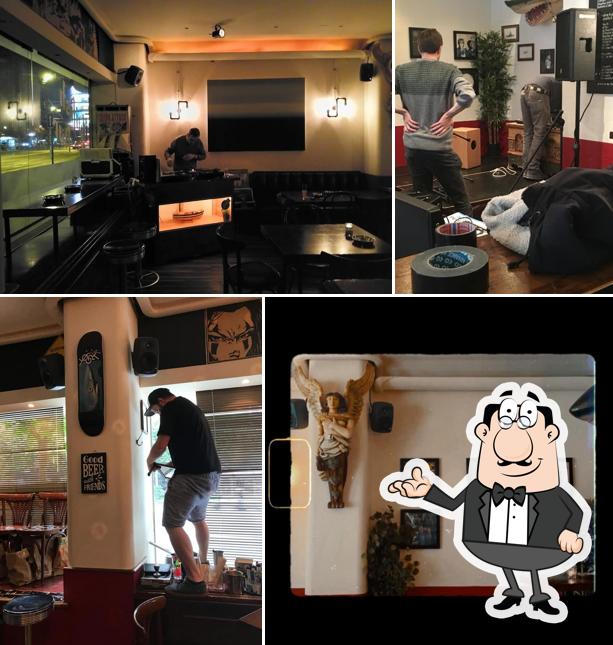 Gli interni di Haifish Bar