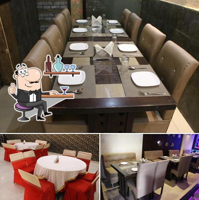 The interior of Kuber Classic Family Restaurant