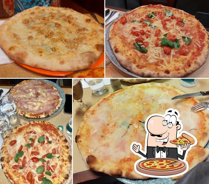 A La Sueva, puoi ordinare una bella pizza