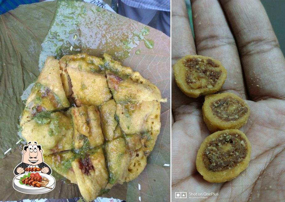 Food at Mehta Brothers mithai wala