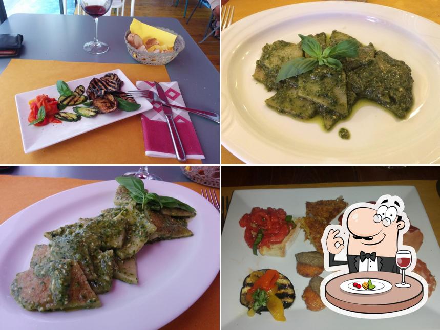 Platti al Osteria di Culegna Pisa