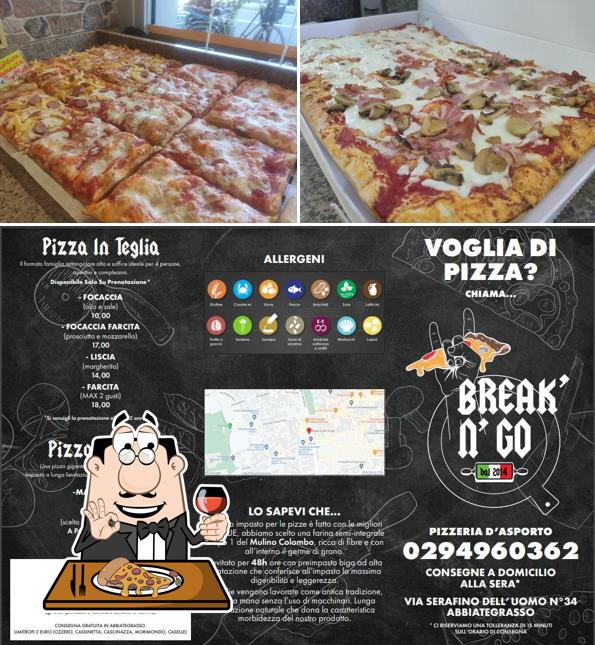 Prova una pizza a Break'n'Go