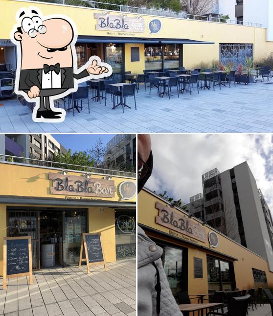Voici l’image représentant la intérieur et tableau noir sur Bla bla bar Rezé