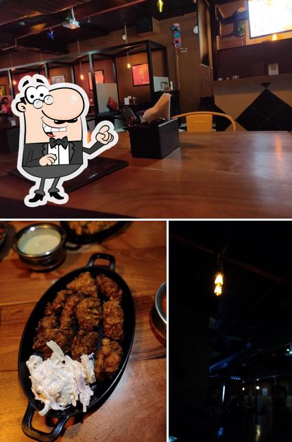 The picture of interior and food at KULTURE bar by Malnadu