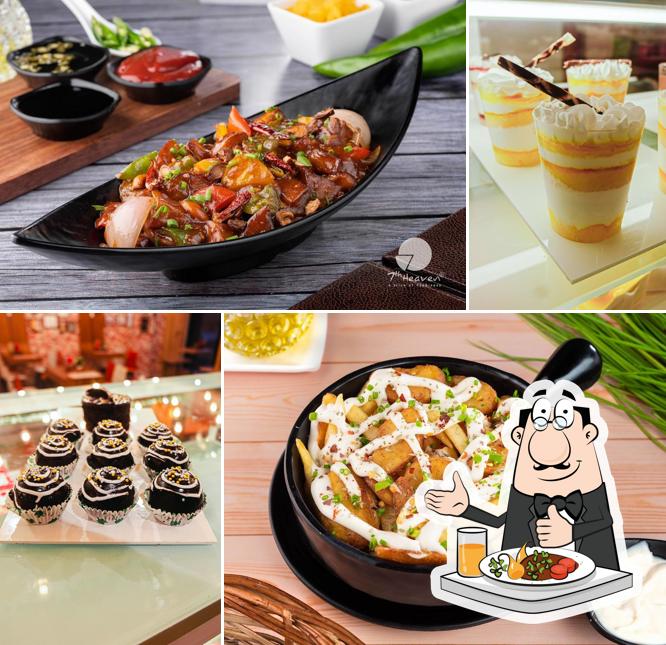 Food at 7th Heaven Espirito Cafe