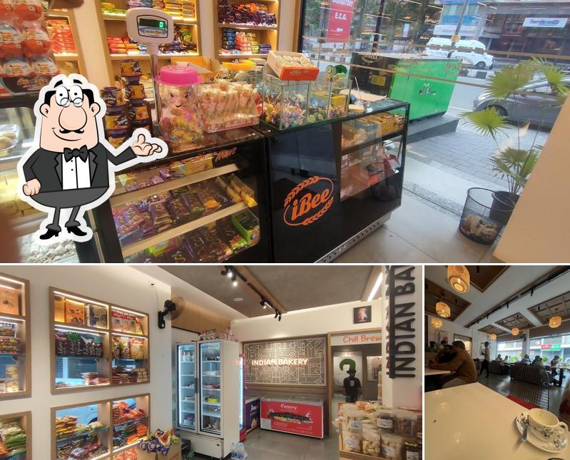 The interior of Indian Bakery