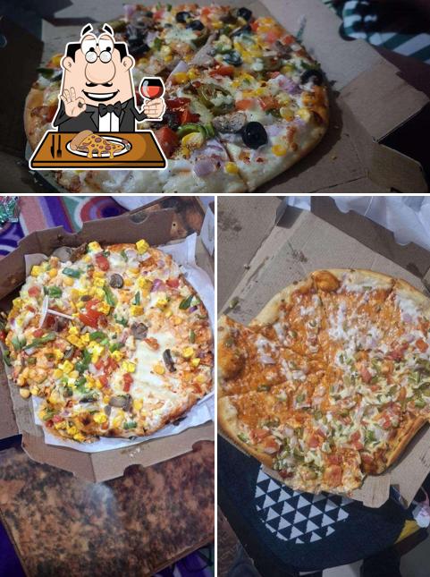 At Munchi Pizza, you can try pizza