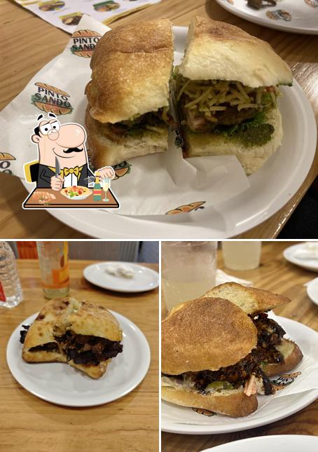 Pulled pork sandwich at Pinto Sando