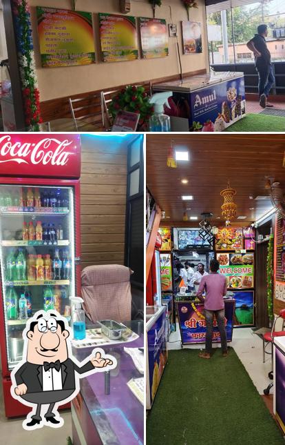 The interior of SHREE GAYATRI FASTFOOD CENTER