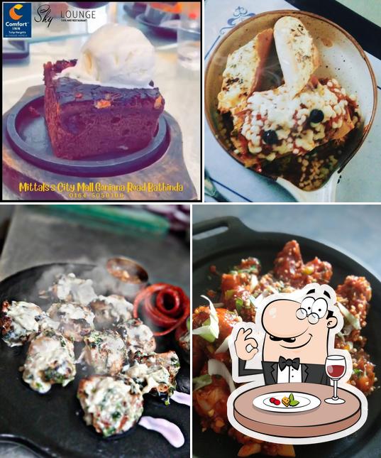 Food at Sky Lounge Cafe' & Restaurant