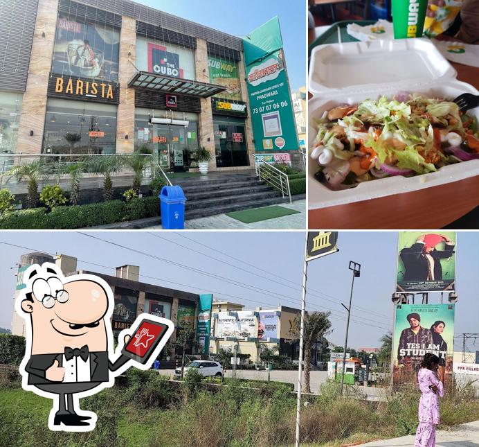 The exterior of Subway Phagwara Bypass