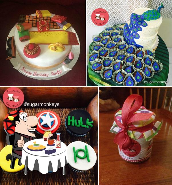 Cheese plate at Sugar Monkeys - Online Cake Delivery Shop