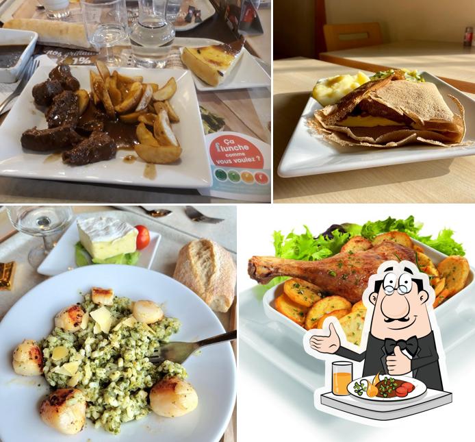 Plats à Restaurant flunch Mantes