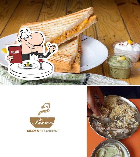 Meals at Shama Restaurant