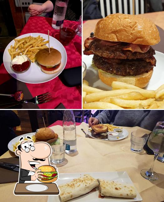 Ordina un hamburger a THE BIG