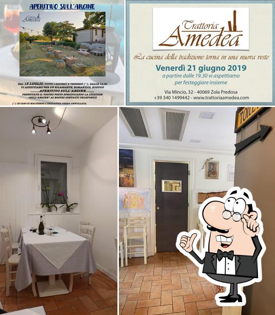 Siediti a un tavolo di Trattoria Amedea