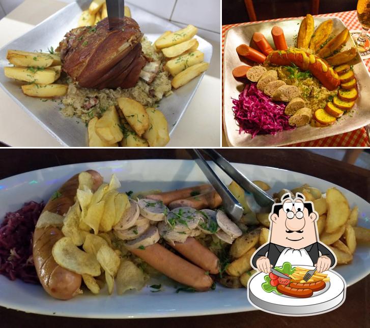 Comida em Rudy's Bar