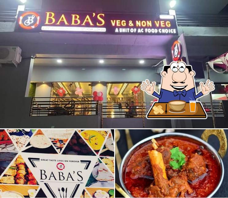 Food at Baba's Chicken