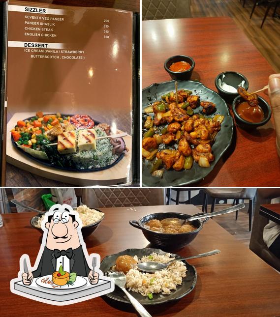 Food at Euphoria Cafe