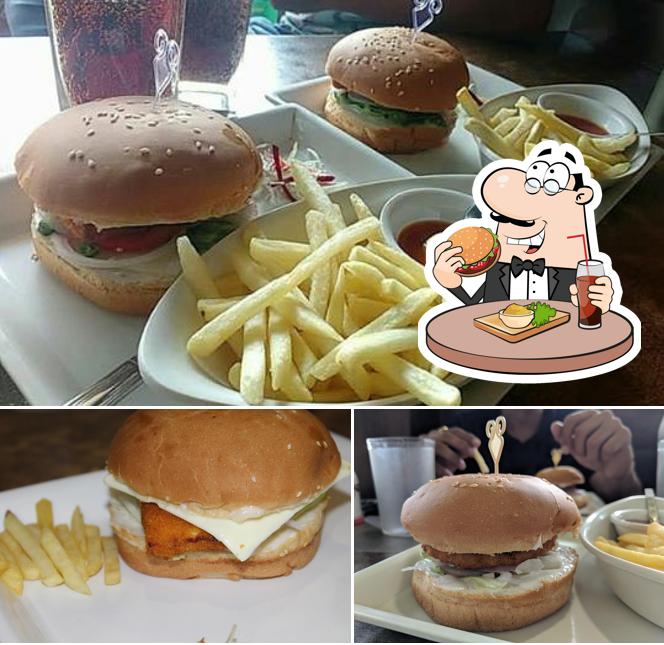Get a burger at Frenzy