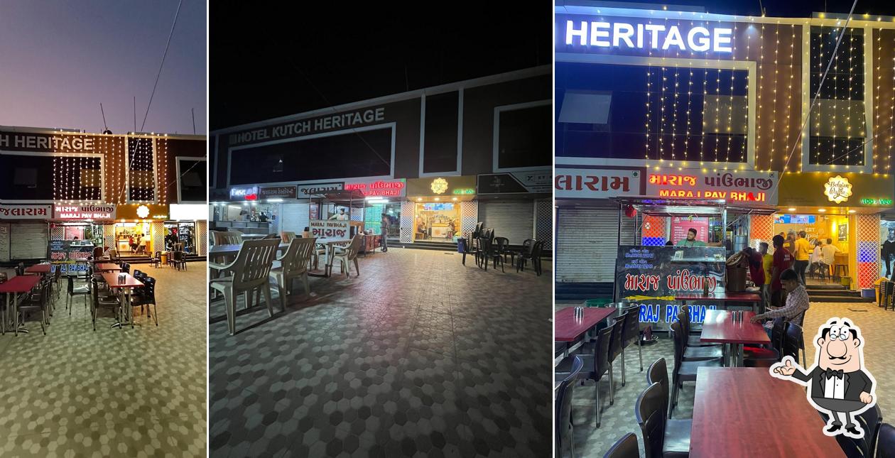 The interior of MARAJ PAVBHAJI